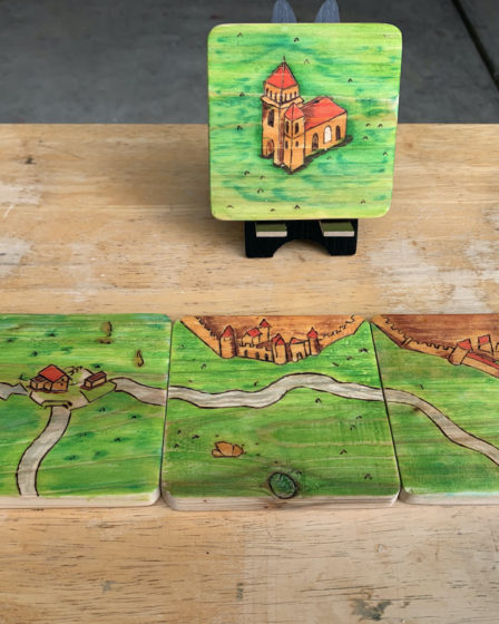 Carcassone Coasters