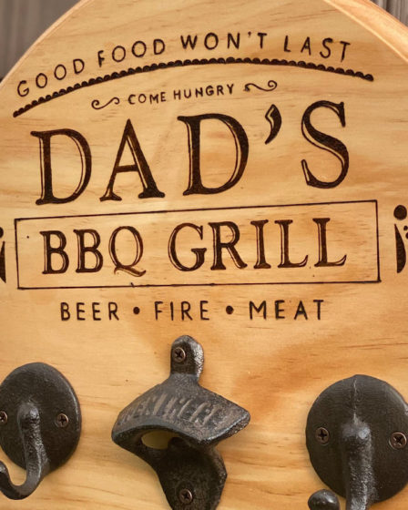 Dad BBQ Sign