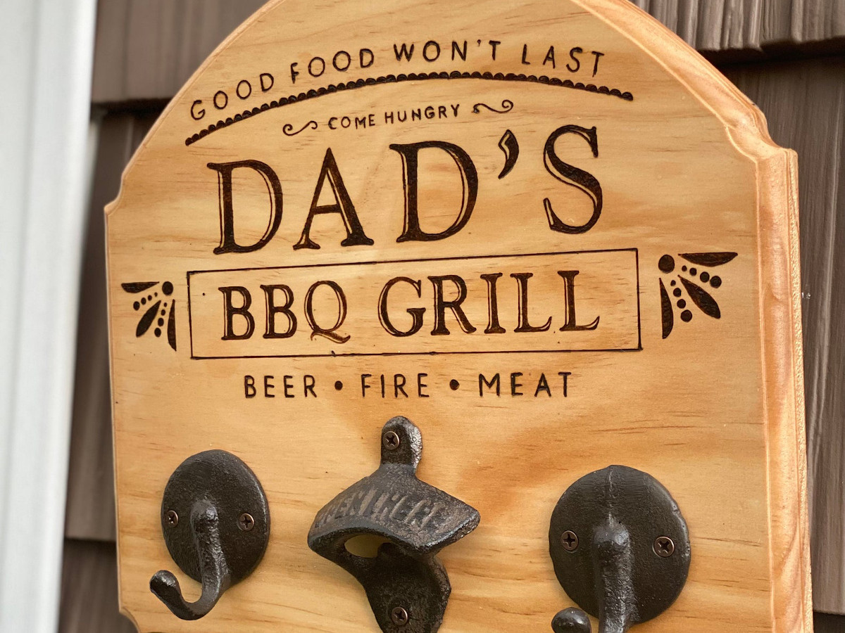 Dad BBQ Sign