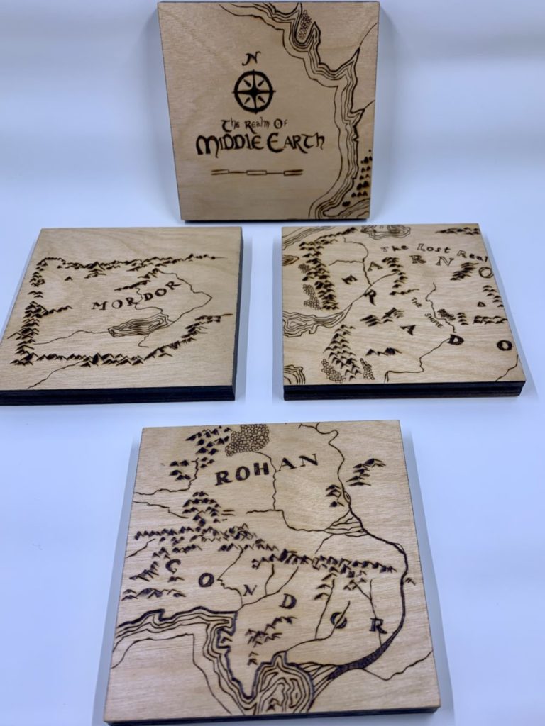 Lord of the Rings Coaster Set