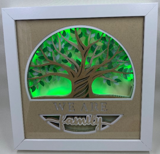 Family Tree Shadowbox